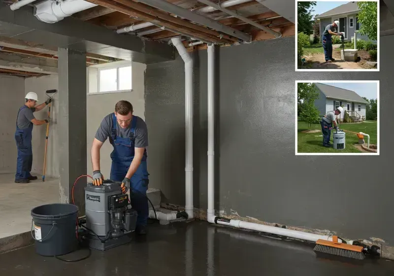 Basement Waterproofing and Flood Prevention process in Fairhope, PA